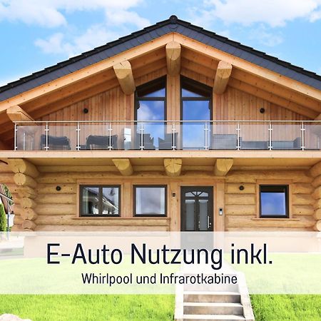 Natur-Chalet Zum Nationalpark Marie-Luise Inkl E-Auto Allenbach Buitenkant foto
